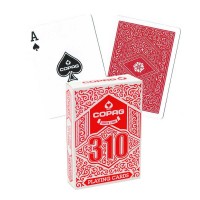 Copag 310 pokerio kortos (Raudonos)
